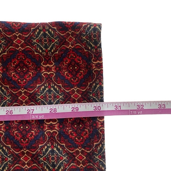 Forever21 Burgundy Printed Strappy BodyCon Stretch Dress Sz M - Picture 6 of 8